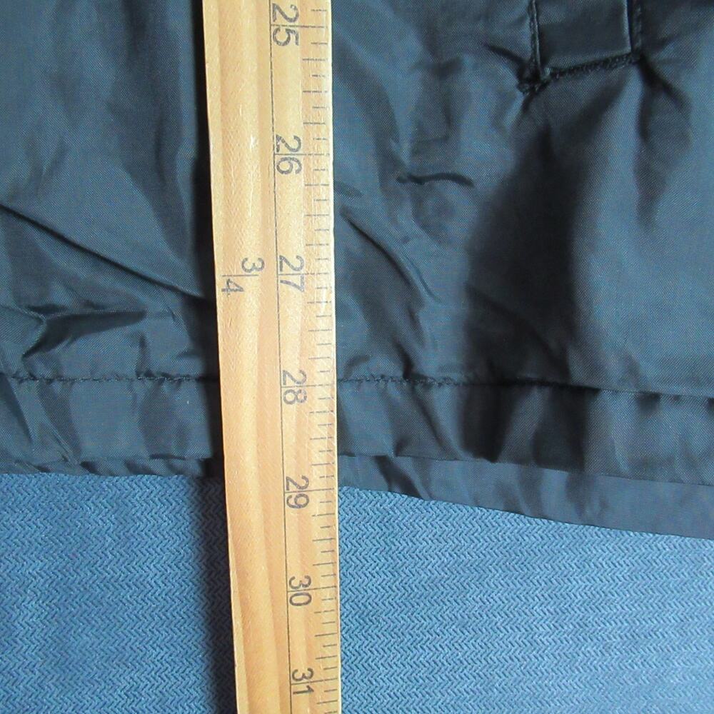 Vintage RadioShack Jacket Mens XL Black Nylon Windbreaker 90s Retro Made In USA - Picture 5 of 8